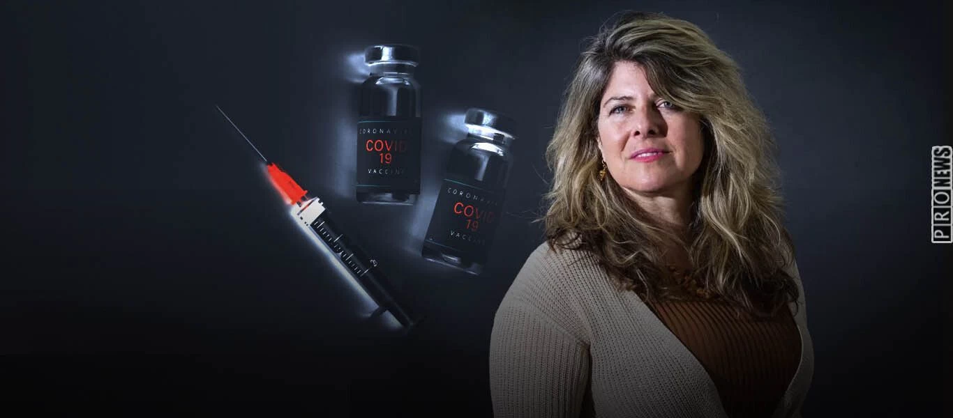 Naomi Wolf: «Οι πλατφόρμες εμβολίων θα είναι το τέλος της ανθρώπινης ελευθερίας στην Δύση»